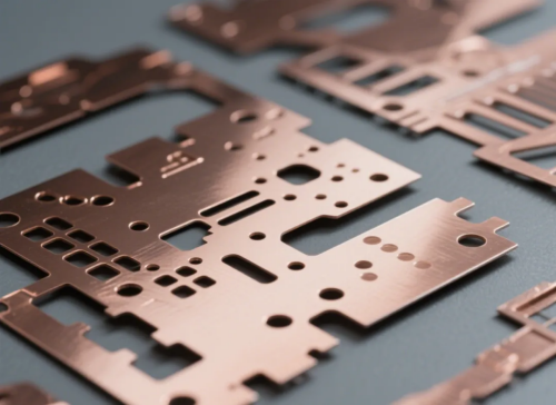 Ласерска обработка на бакарна фолија со ласерски контролен систем