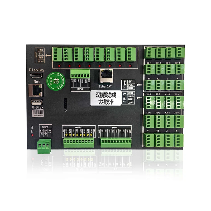 Zy72B8E-2000 Ethercat ласерски контролер за обележување на двојно зрак